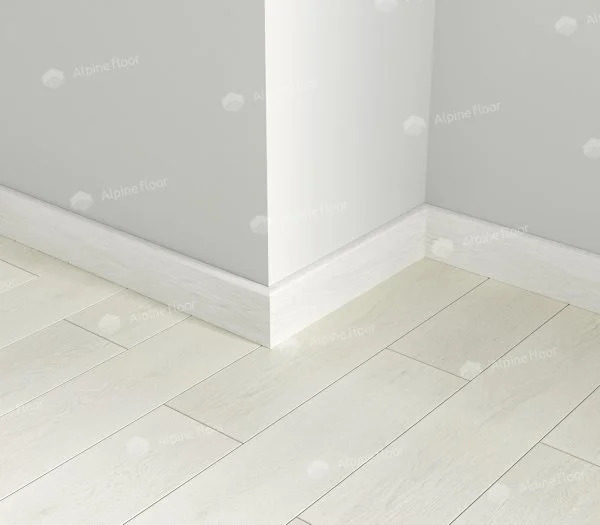 Кварцевый плинтус Alpine Floor Parquet Light 13-0 Белый в Оренбурге