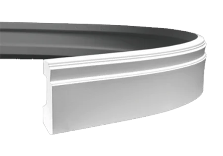 Плинтус Европласт 1.53.101 (110х26х2000 мм) Гибкий в Оренбурге