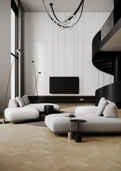 Паркетная доска Quartz Parquet Штучный паркет Дуб Бисквитный 44-1258-07 в Оренбурге