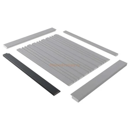 Финишный молдинг LF124A GR3 правый декорированный (42х12х2700мм) в Оренбурге