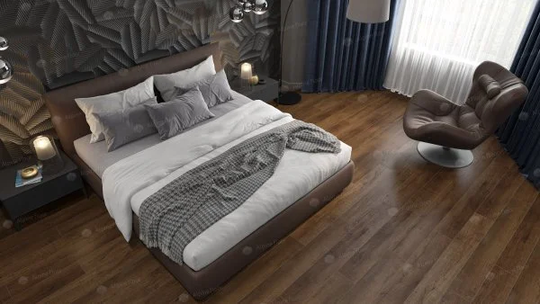 Кварц-виниловая плитка Alpine Floor Premium XL Дуб Шоколадный ЕСО 7-18, 8 мм. 43 класс в Оренбурге