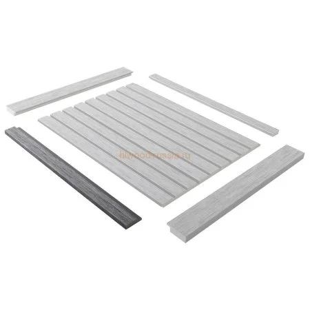 Финишный молдинг LF124A GN68 правый декорированный (42х12х2700мм) в Оренбурге