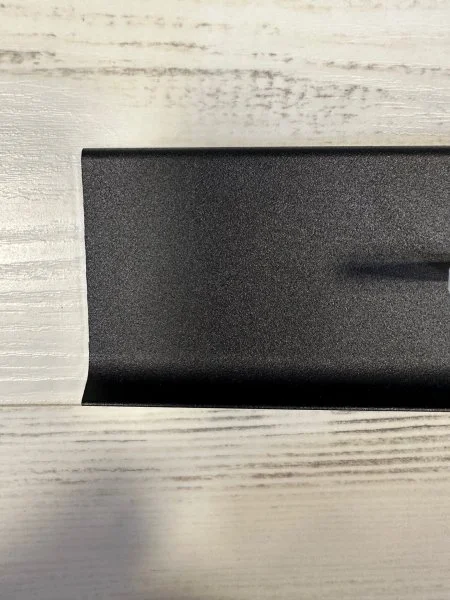 Алюминиевый плинтус Bonkeel ПЛ80 515л Черный (78,5х11,2х2500мм) в Оренбурге