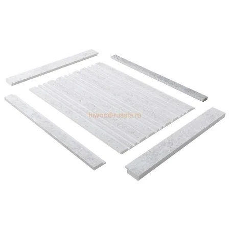 Финишный молдинг LF124B W50 левый декорированный (31х12х2700мм) в Оренбурге