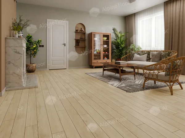 Каменно-полимерная плитка Alpine Floor Grand Sequoia Village Камфора ECO 11-507 4мм, 43 класс в Оренбурге