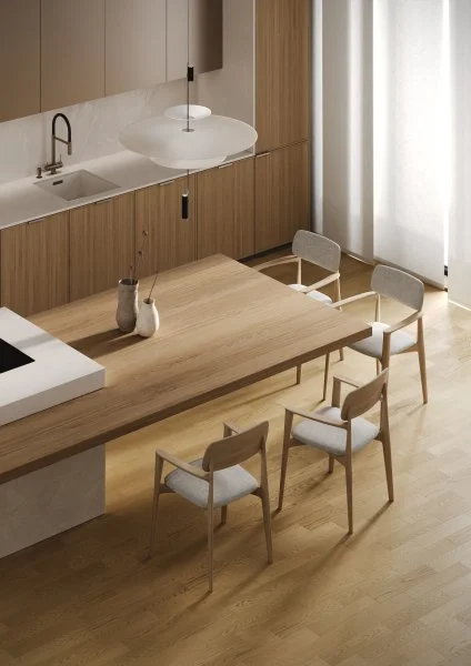 Паркетная доска Quartz Parquet Штучный паркет Дуб Шампань 44-414 в Оренбурге