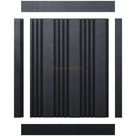 Финишный молдинг LF124A BK114K правый декорированный (42х12х2700мм) в Оренбурге