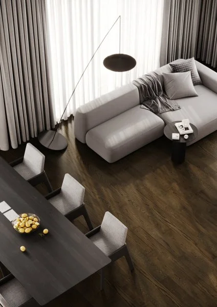 Паркетная доска Quartz Parquet Классик 5 мм Дуб Брауни 413 в Оренбурге