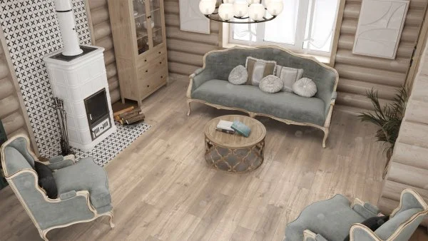 Каменно-полимерная плитка Alpine Floor Real Wood Дуб Натуральный ECO 2-5, 6 мм 43 класс в Оренбурге