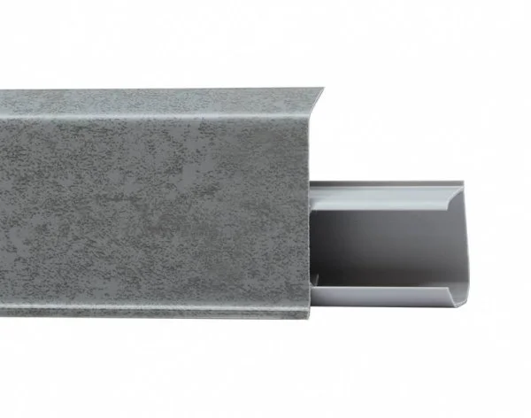 Пластиковый плинтус Royce №551 Грей (55х23х2200мм) в Оренбурге