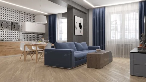 Кварц-виниловая плитка Alpine Floor Sequoia Секвойя Коньячная ECO 6-2 3.2 мм. 43 класс в Оренбурге