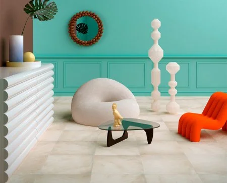 Керамогранит Coliseum Ривьера Уайт 60х60 (Натуральный и Реттифицированный) в Оренбурге