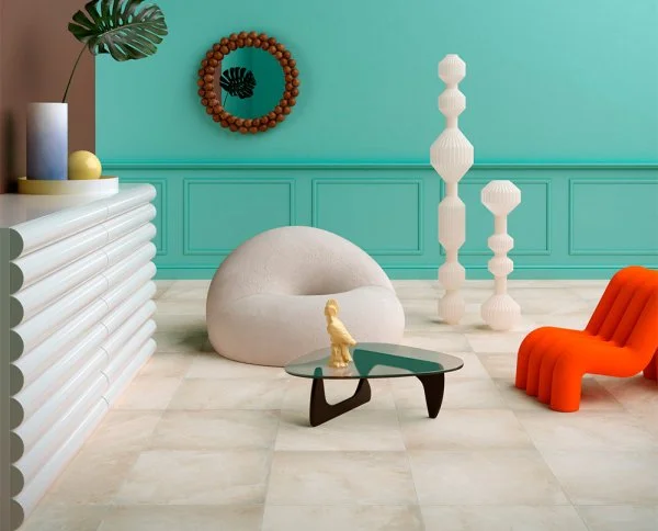 Керамогранит Coliseum Ривьера Уайт 60х60 (Натуральный и Реттифицированный) в Оренбурге