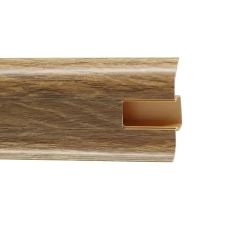 Пластиковый плинтус Royce №804 Дуб Викторианский (58х22х2200мм) в Оренбурге