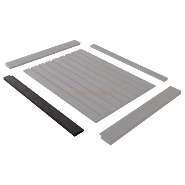 Финишный молдинг LF124A BR395 правый декорированный (42х12х2700мм) в Оренбурге