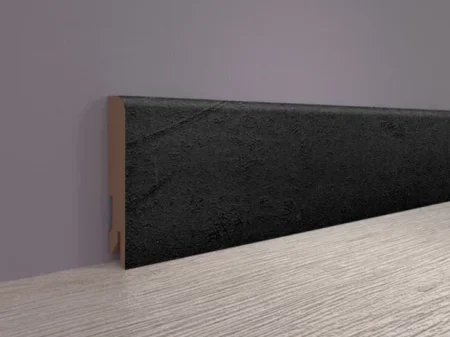 Плинтус MDF Bonkeel 24034 Чёрный Лофт (80х16х2400 мм) в Оренбурге