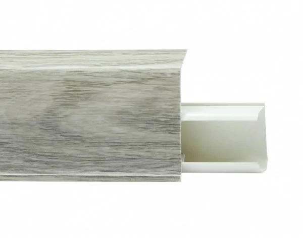Пластиковый плинтус Royce №549 Дуб Альба (55х23х2200мм) в Оренбурге