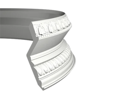 Карниз Европласт 1.50.137 гибкий 2,0 м в Оренбурге