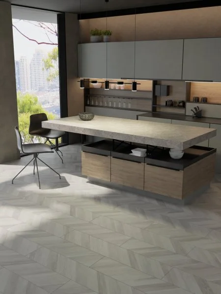 Ламинат Egger PRO 8/33 4V Large Дуб Кестинкорт Пепел левая EPL243F4CL в Оренбурге