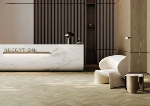 Кварц-виниловая плитка Fargo Herringbone 44-653-41 Дуб Атлантик в Оренбурге