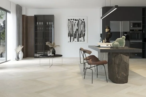 Паркетная доска Quartz Parquet Английская Ёлка Дуб Песочный 33-408 в Оренбурге