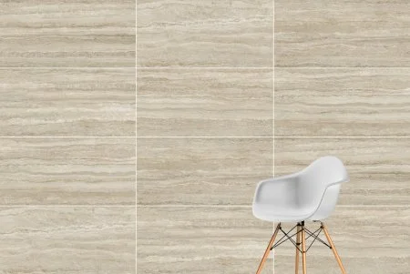 Керамогранит Vitra CityStone Травертин Линейный 60х120 (Натуральная и Реттифицированная) в Оренбурге