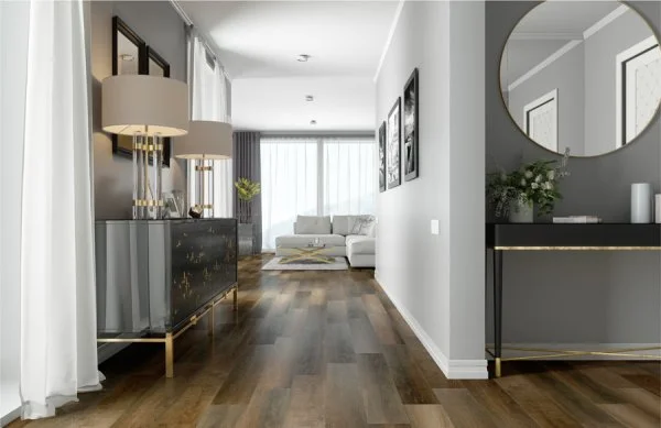 Кварц-виниловая плитка Refloor Fargo Comfort 61W921 Дуб Прага (Градиент) в Оренбурге