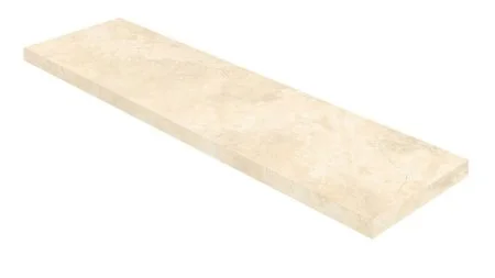 Керамогранит Coliseum Аурелия Уайт Ступень угловая правая (Натуральный, 33х120) в Оренбурге