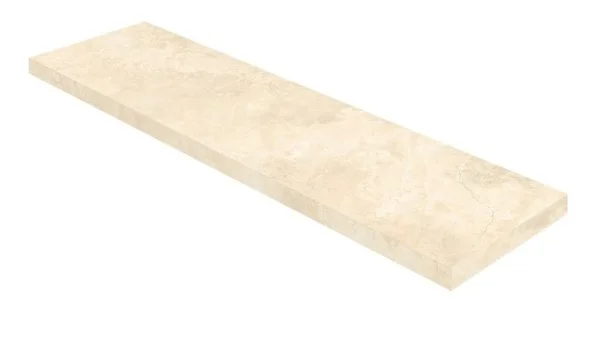 Керамогранит Coliseum Аурелия Уайт Ступень угловая правая (Натуральный, 33х120) в Оренбурге