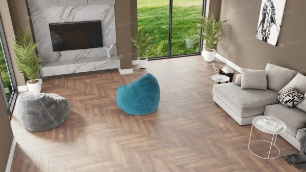 Каменно-полимерная плитка Alpine Floor Parqet Light Дуб Royal ECO 13-2, 4 мм 43 класс в Оренбурге