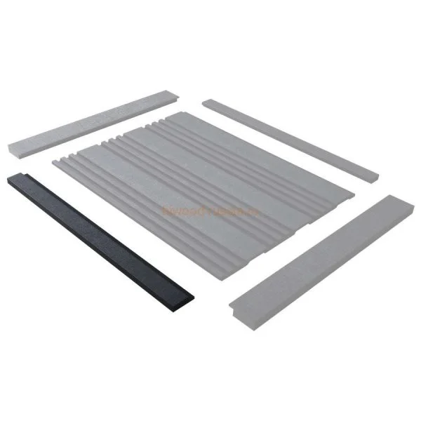 Финишный молдинг LF124A BK114K правый декорированный (42х12х2700мм) в Оренбурге