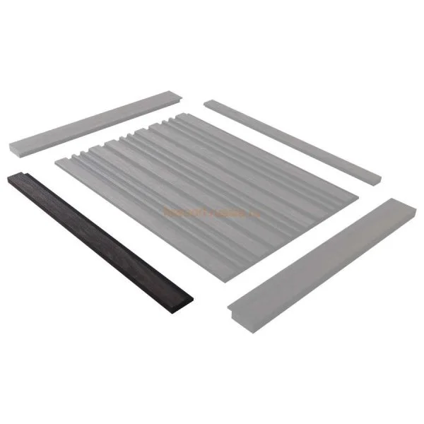 Финишный молдинг LF124A BR395K правый декорированный (42х12х2700мм) в Оренбурге