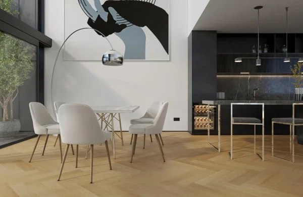 Паркетная доска Quartz Parquet Английская Ёлка Дуб Тоскана 33-407 в Оренбурге