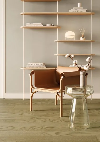 Паркетная доска Quartz Parquet Классик 5 мм Дуб Флэт Уайт 1258-55 в Оренбурге