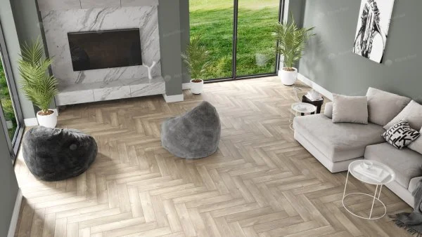 Кварц-виниловая плитка Alpine Floor Parquet Дуб Натуральный Отбеленный ЕСО 16-5 2.5 мм. 43 класс в Оренбурге