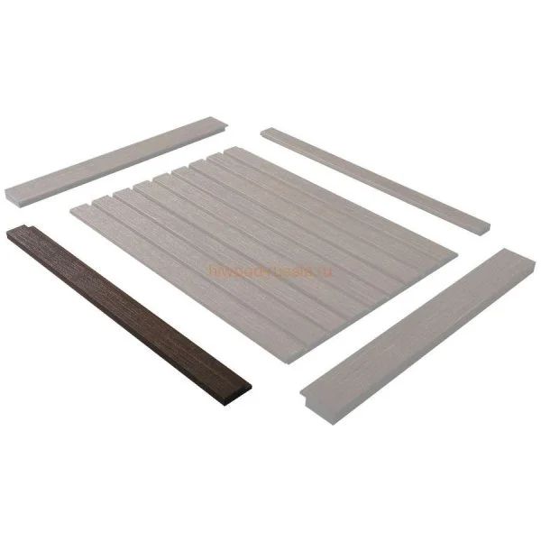 Финишный молдинг LF124A BR396 правый декорированный (42х12х2700мм) в Оренбурге