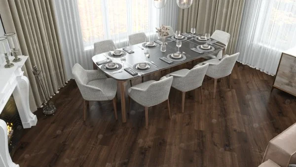 Каменно-полимерная плитка Alpine Floor Real Wood Дуб Мокка ECO 2-2, 6 мм 43 класс в Оренбурге