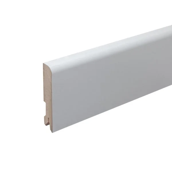 Плинтус MDF Bonkeel 24116 Белый (80х16х2400 мм) в Оренбурге