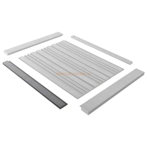 Финишный молдинг LF124A S339S правый декорированный (42х12х2700мм) в Оренбурге