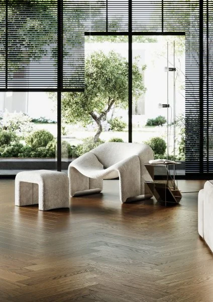 Паркетная доска Quartz Parquet Английская Ёлка Дуб Рустикальный 33-410 в Оренбурге