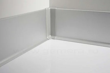 Угол внутренний для плинтуса Fezard ALP-100 (Алюм) в Оренбурге