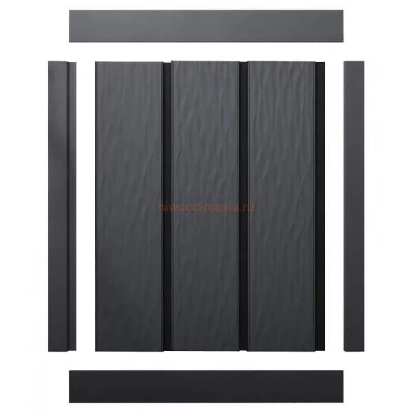 Финишный молдинг LF124A GR15K правый декорированный (42х12х2700мм) в Оренбурге