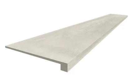 Керамогранит Coliseum Экспо Уайт Ступень фронтальная (Натуральный, 33х60) в Оренбурге