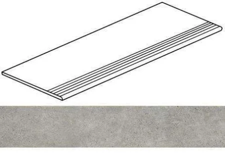 Керамогранит Italon Скайлайн Клауд 30х120 ступень в Оренбурге