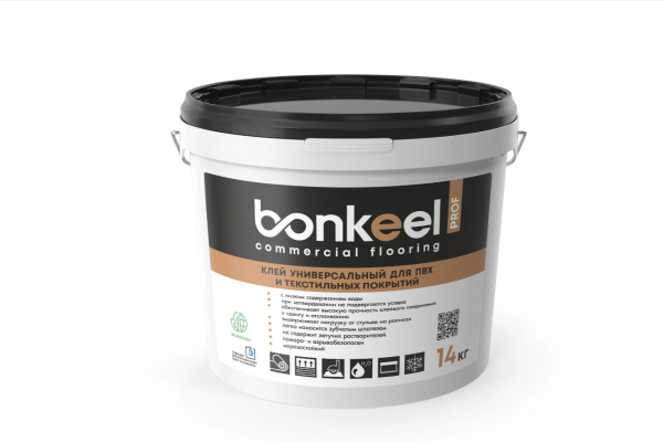 Клей универсальный Bonkeel Prof для ПВХ и текстильных покрытий (14 кг) в #REGION_NAME_DECLINE_PP#