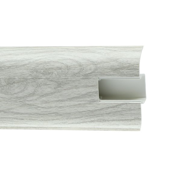 Пластиковый плинтус Royce №836 Дуб Веронский (58х22х2200мм) в #REGION_NAME_DECLINE_PP#